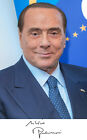 Silvio Berlusconi Autografo Italia AC Milan Forza Italia Pdl Mario Monti