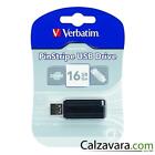 VERBATIM Pen Drive USB 2.0 Chiavetta Pinstripe - 16Gb