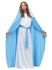 Virgin Mary Classic Christmas Nativity Easter Biblical Religious Girls Costume L