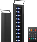 NICREW C10 24/7 LED Acquario 58-75 Cm, Luce Acquario Con Spettro Completo E Time