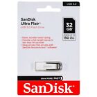 SanDisk Ultra Flair Chiavetta USB 16GB 32GB 64GB 128GB 256GB 512GB 3.0 Argento