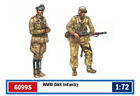 Modellino soldati model kit modellismo diorami Italeri  WWII DAK INFANTRY KIT...