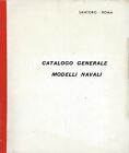 Santoro Roma - Catalogo Generale Modelli Navali - Velieri  MAS anni  60