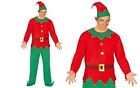 Costume Vestito  Elfo, aiutante di Babbo Natale, adulto Misura L g44549
