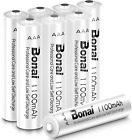 Batterie Ricaricabili AAA Alta Capacità, Pile Ministilo Rechargeable 1100Mah 1,2