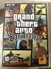 Grand Theft Auto ( GTA ) San Andreas PC DVD-rom. Gioco In Italiano. Usato