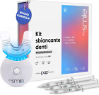 Kit Sbiancante Denti PAP+ - 6X3Ml Gel Pulizia Denti Con PAP+ per Sbiancamento De