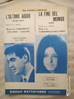 FAUSTO CIGLIANO "L ULTIMO ADDIO" - LOUISELLE "LA FINE DEL MONDO" - 1969 - ED. GA