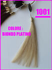 EURO SOCAP Hair Extension 1 Kit 4 Fasce Capelli Veri Con 12 Clip 100% Remy