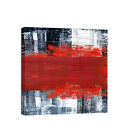 Quadri moderni quadrati Astratti Quadro Stampa su tela canvas rosso
