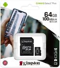 Micro SD Kingston Canvas Select 8 GB 16 GB 32 64 128 Classe 10 Microsd memoria
