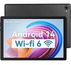 Tablet 10 Pollici Android 14 Octa-Core 8GB RAM+32GB ROM Wifi6 5MP+8MP 5000mAh