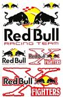 Adesivi Foglio Kit Set Red Bull Energy Drink Monster Honda Harley Kawasaki 46