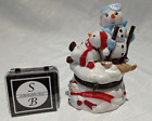 B23/38 Villeroy & Boch V&B Christmas Toys Happy Holiday Deckel-Dose rund H=11 cm