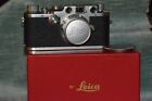 Leica IIIc 1950 con ob. Elmar 5cm/3,5 + accessori vari
