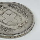 5 franchi svizzeri 1966 argento Confoederatio Helvetica Guglielmo Tell+Garanzia