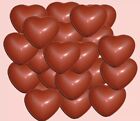 50 palloncini CUORI ROSSI cuore SAN VALENTINO aria elio s 30 cm lattice belli