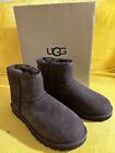 Ugg Australia Womens Boots Classic Mini II Casual Pull-On Ankle Suede