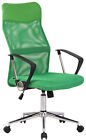 Poltrona sedia da ufficio HLO-CP54 ergonomica girevole tessuto verde