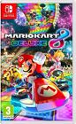 Mario Kart 8 Deluxe Copertina e Gioco in Italiano per Nintendo Switch NUOVO