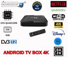ANDROID TV BOX  decoder dvb T2 android 4k netflix WIFI