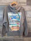 Urban Outfitters Hoodie Hoody Small Grey Graphic Back Print Buddah Travel BN*