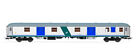 Modellino treno Rivarossi FS VAGONE BAGAGLIAIO H0 1:87 modellismo ferroviario