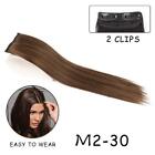 Invisible Remy Hair Extension Clip with Short Padding OnePiece Real Human