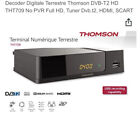 DECODER DIGITALE TERRESTRE THOMSON DVB-T2 HD THT709 NO PVR FULL HD HDMI SCART