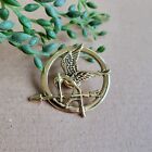 Hunger Games Mockingjay pin badge - Gold Metal Pin Gift