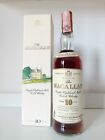 Whisky The Macallan 10 Years 75cl 40% imp. Giovinetti & Figli Milano Con Box
