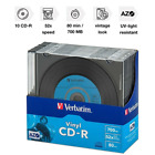 VERBATIM CD-R VINYL AZO 700MB 52X - 10pack JEWELCASE