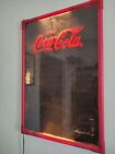 Lavagna luminosa vintage coca cola con illuminazione neon