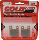 Goldfren Brake Pads Front For Italjet Formula 125 LC (2T/Twin Cyl) 1996-2003