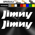 coppia adesivi sticker suzuki JIMNY 4x4 4wd decal fuoristrada prespaziato,auto