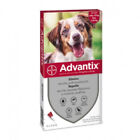 Bayer Advantix Spot On Antiparassitario Per Cani Oltre 10Kg Fino A 25Kg 4 Pip...