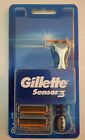 Gillette Sensor3 Confezione Rasoio e Ricariche a 3 lame (OFFERTA GRAN RISPARMIO)