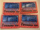 LOT of 4 Sealed Packs1991 Topps T2 Terminator 2 Judgment Day Stickers MJCards