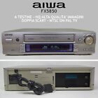 🚨VIDEOREGISTRATORE VHS AIWA FX5850 LETTORE VCR CASSETTE VINTAGE FUNZIONANTE.