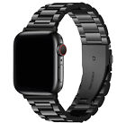 Cinturino inox Apple Watch 42mm 44mm 45mm 49mm Acciaio inox inossidabile nero