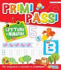 Libro per bambini Primi Passi Lettere e numeri impara a scrivere e contare gioca