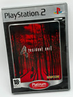 Resident Evil 4 Platinum PS2 Sony Playstation 2 PAL EUR gioco usato completo