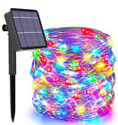 Luci di natale con pannello solare 8 giochi di illuminazione 32m 300 led esterno