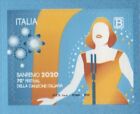2020 italia repubblica 70° festival Sanremo MNH