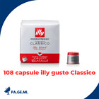 108 capsule Iperespresso illy gusto Classico