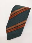 BASILE milano cravatta tie 100%seta silk  multicolore a righe A569
