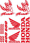 adesivi rosso honda hornet 600 replica moto bike sticker decal