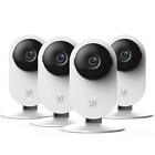 YI Home Camera 1080p Kit da 4,Telecamera Wifi Interno con Rilevamento Smart,IP C