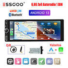 1 DIN 6.9" Autoradio Android 13 Carplay GPS NAV WIFI 2+32G Touchscreen Bluetooth