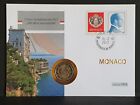 Numisbrief Monaco Souveränität 500 Jahre 2 Euro 2012 Fürst Lucien BU stgl.